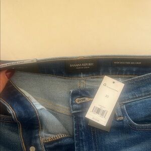 Banana Republic Blue Denim High-Rise Jeans